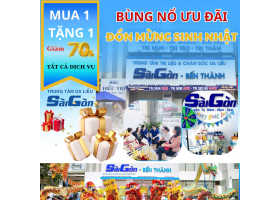 Chúc mừng sinh nhật Trung tâm Da liễu Sài Gòn!
